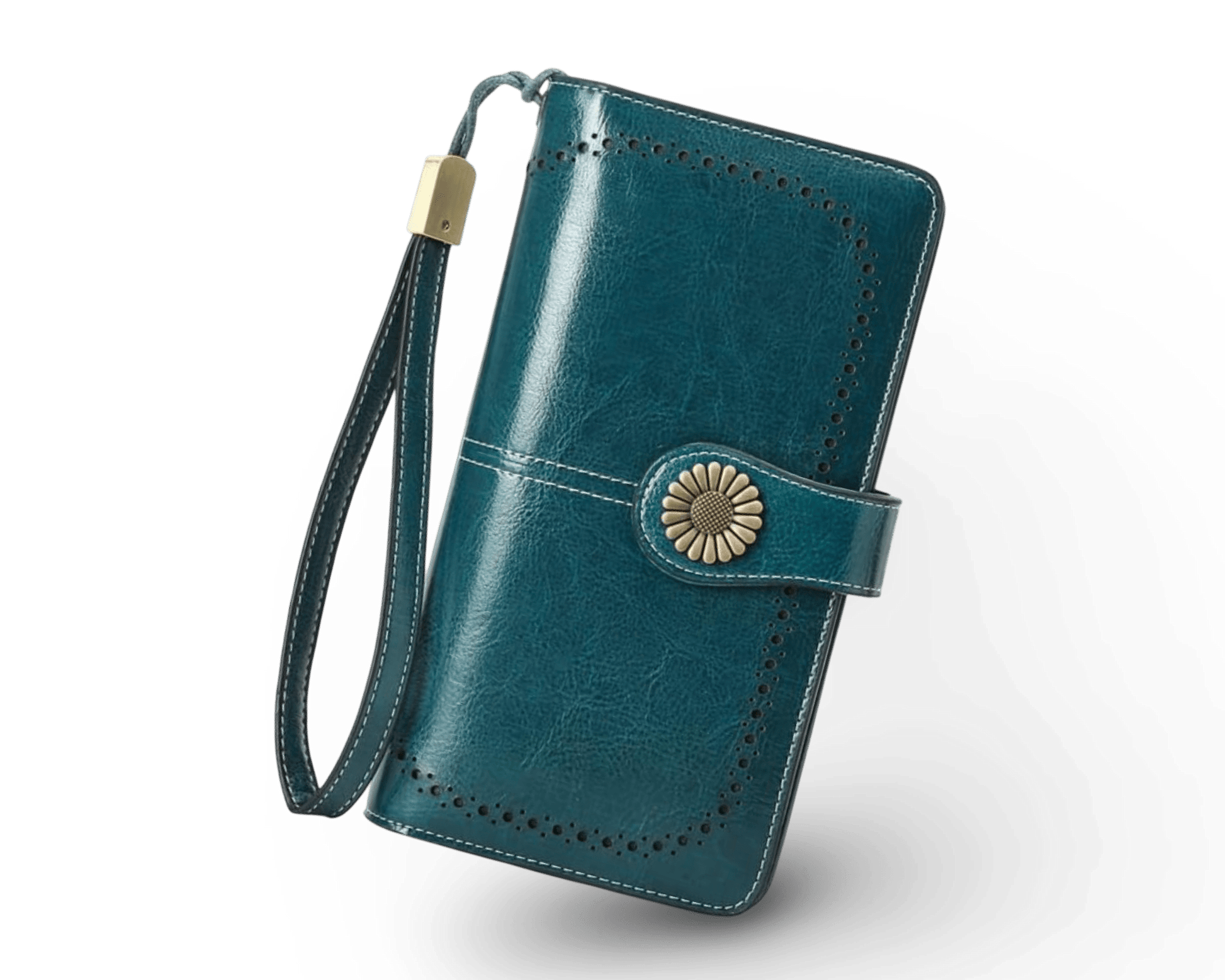 Billetera Navy 100% Cuero Genuino. Envío todo Costa Rica - Lupita and Prudence Costa Rica