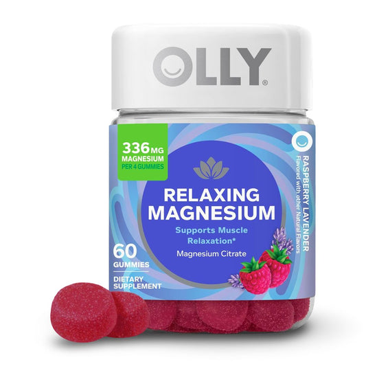 OLLY Relaxing Magnesium – Gomitas de Magnesio Citrato para Relajación Femenina 60 Gomitas Masticables - Lupita and Prudence Costa Rica